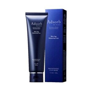 Adsorb the Beaute Skin Age Balancing Care Brightening Clay Mask 3.5 Oz NEW